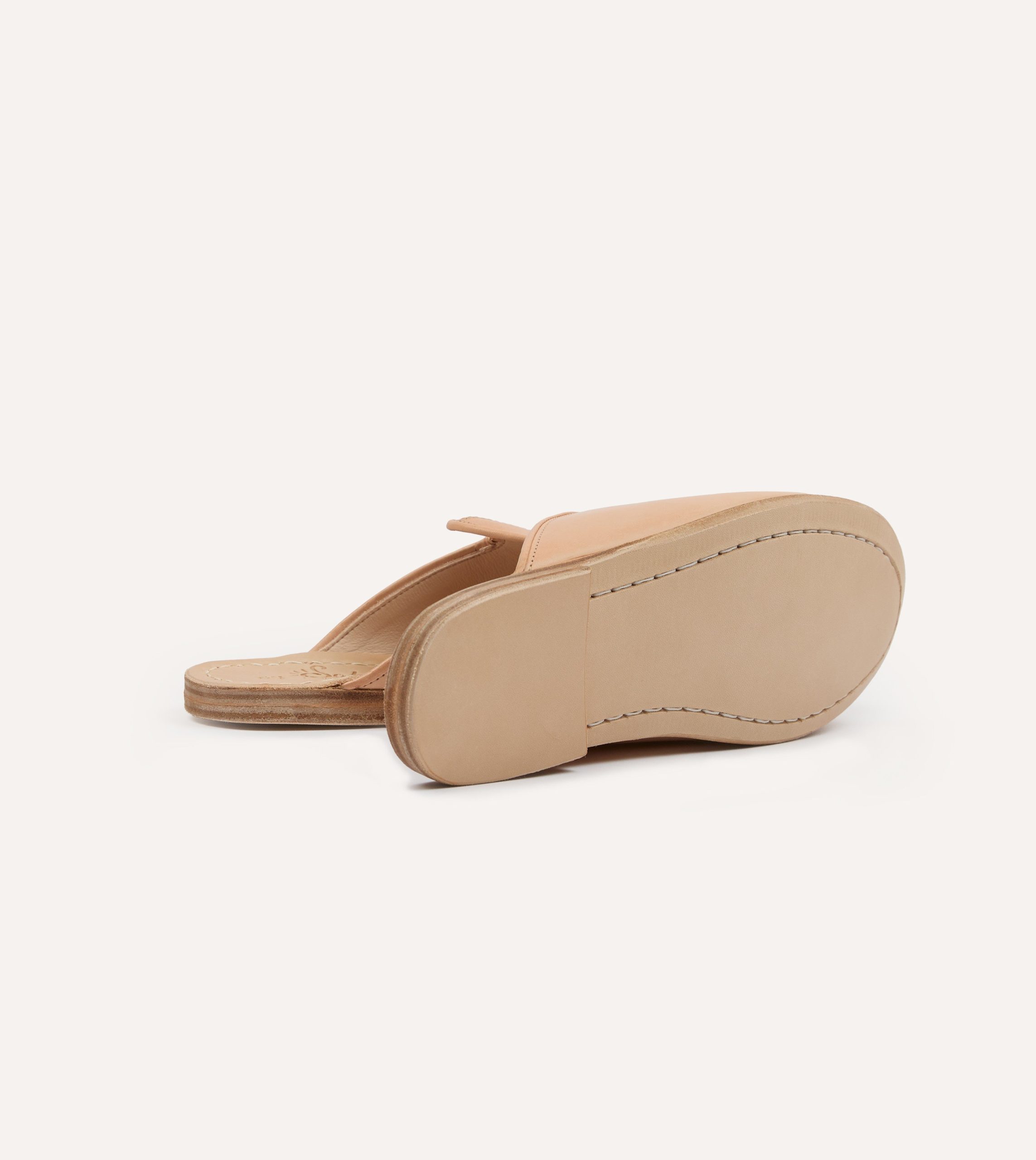 Sabah El Paso Baba Tan Leather Shoes - Image 2