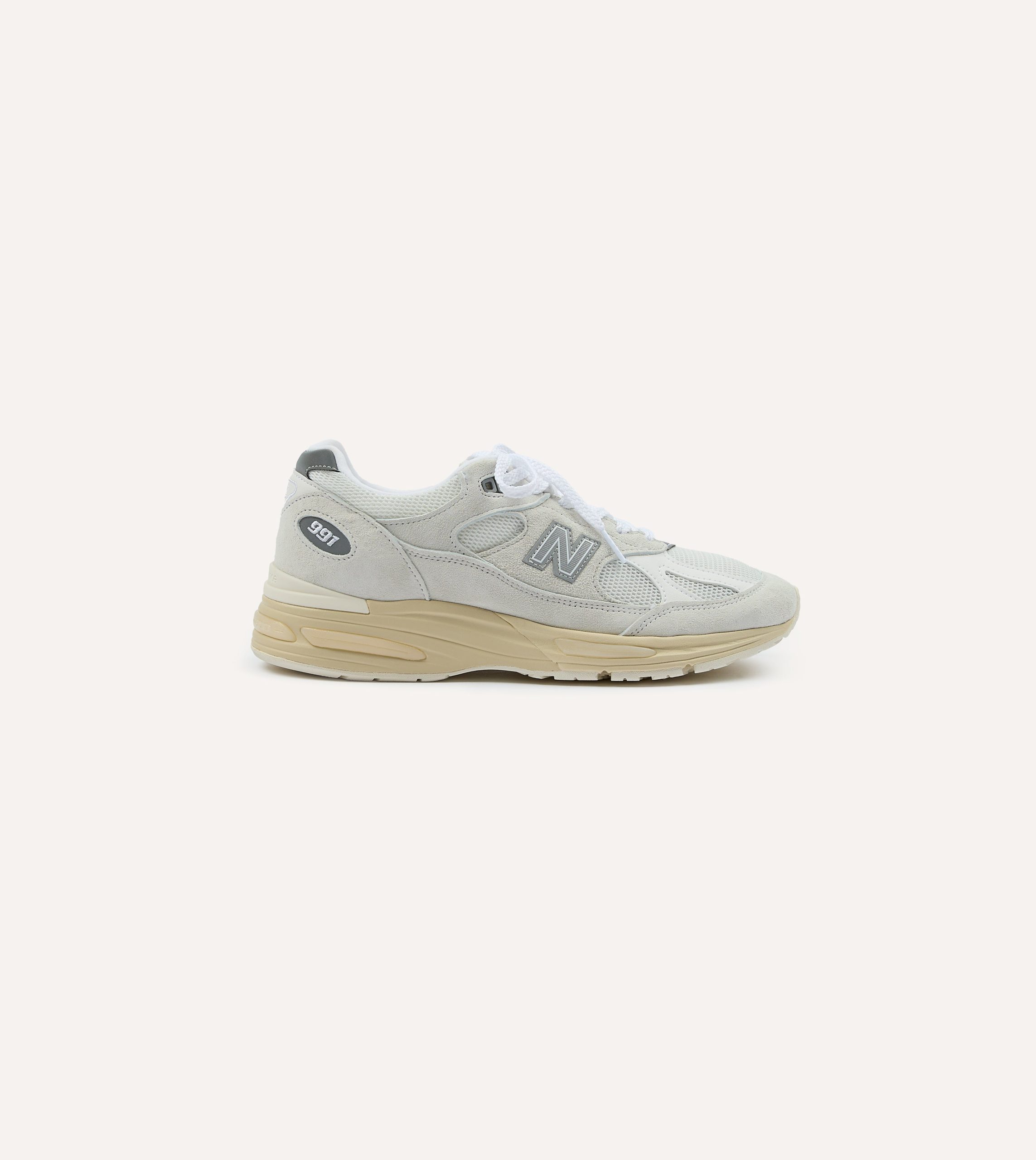 New Balance Neutral 'Elevated Essentials' Made in UK 991v2 Trainers - Image 6