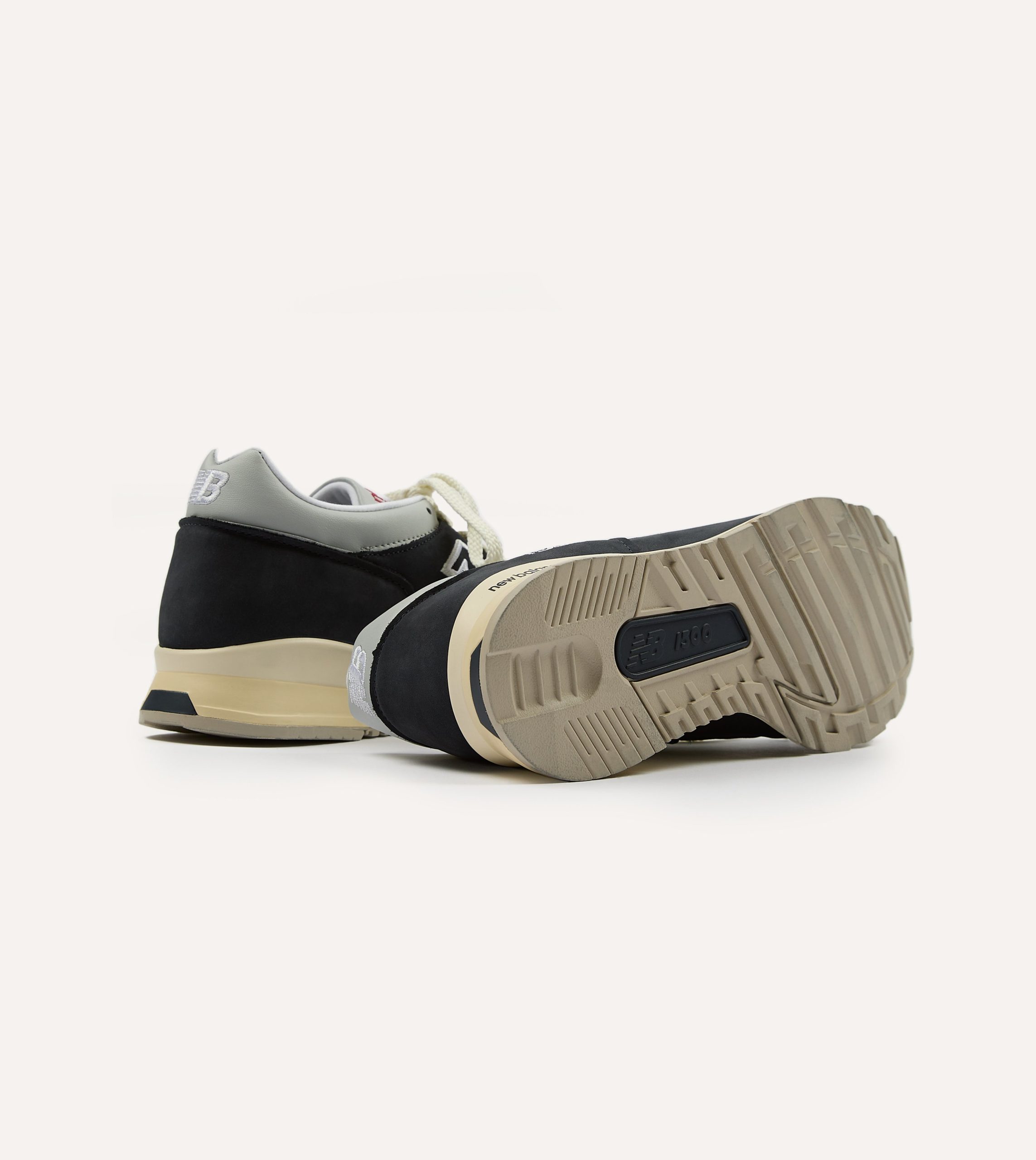 New Balance Navy Vintage Sport Made in UK 1500 Trainers - Image 2