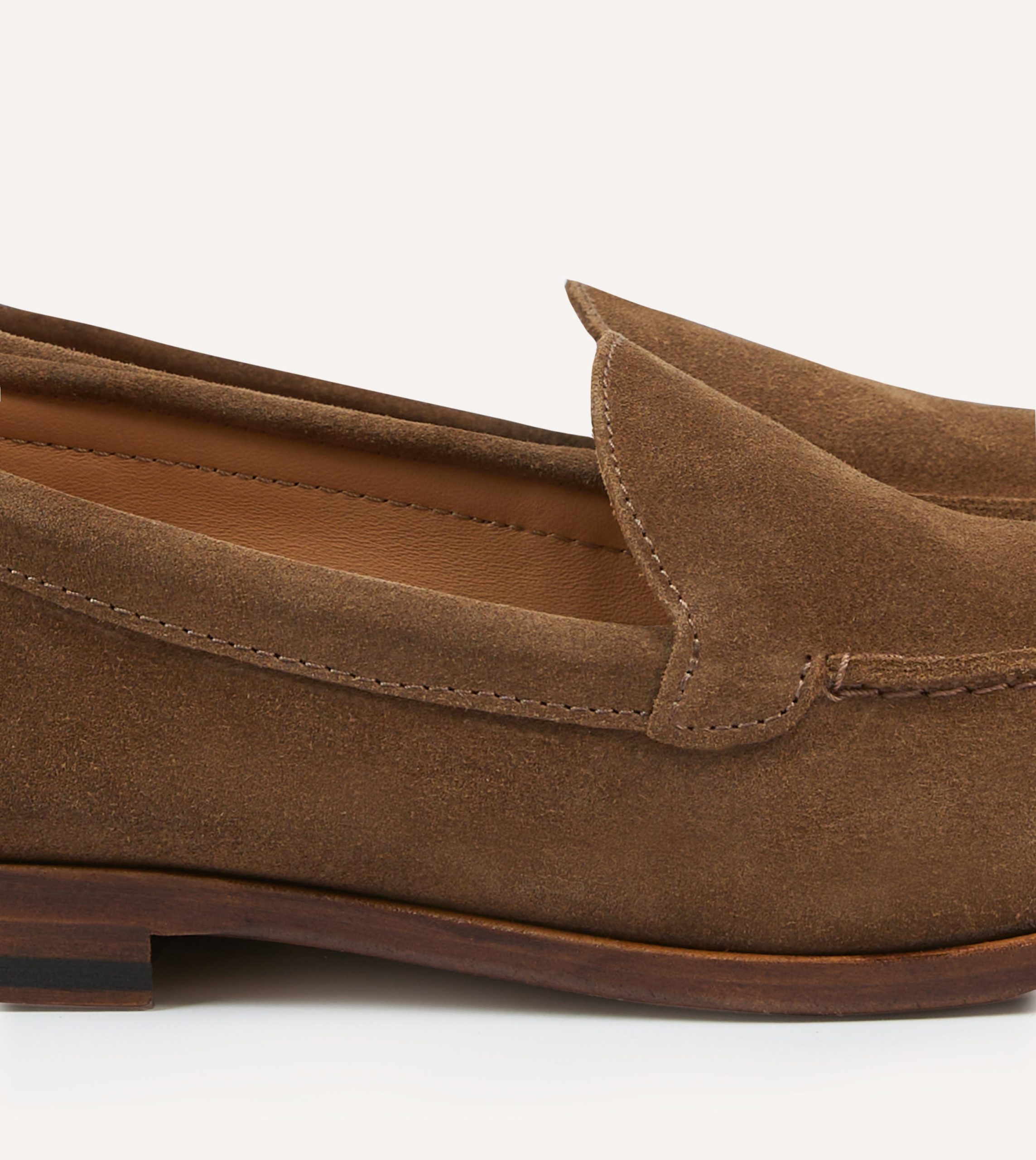 Light Brown Suede Henri Summer Loafer - Image 3