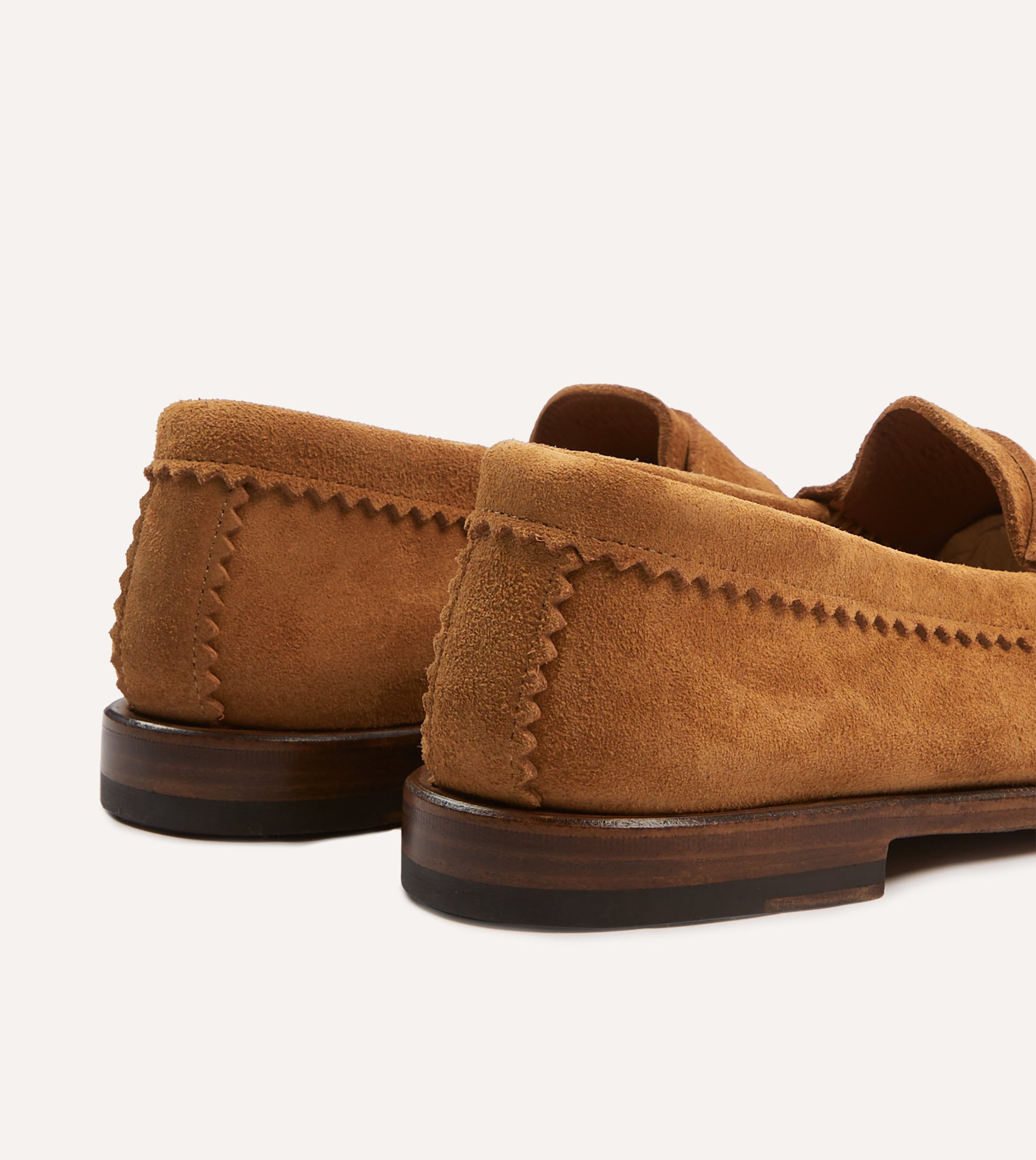 Yuketen Brown Leather Rob's Loafer - Image 5