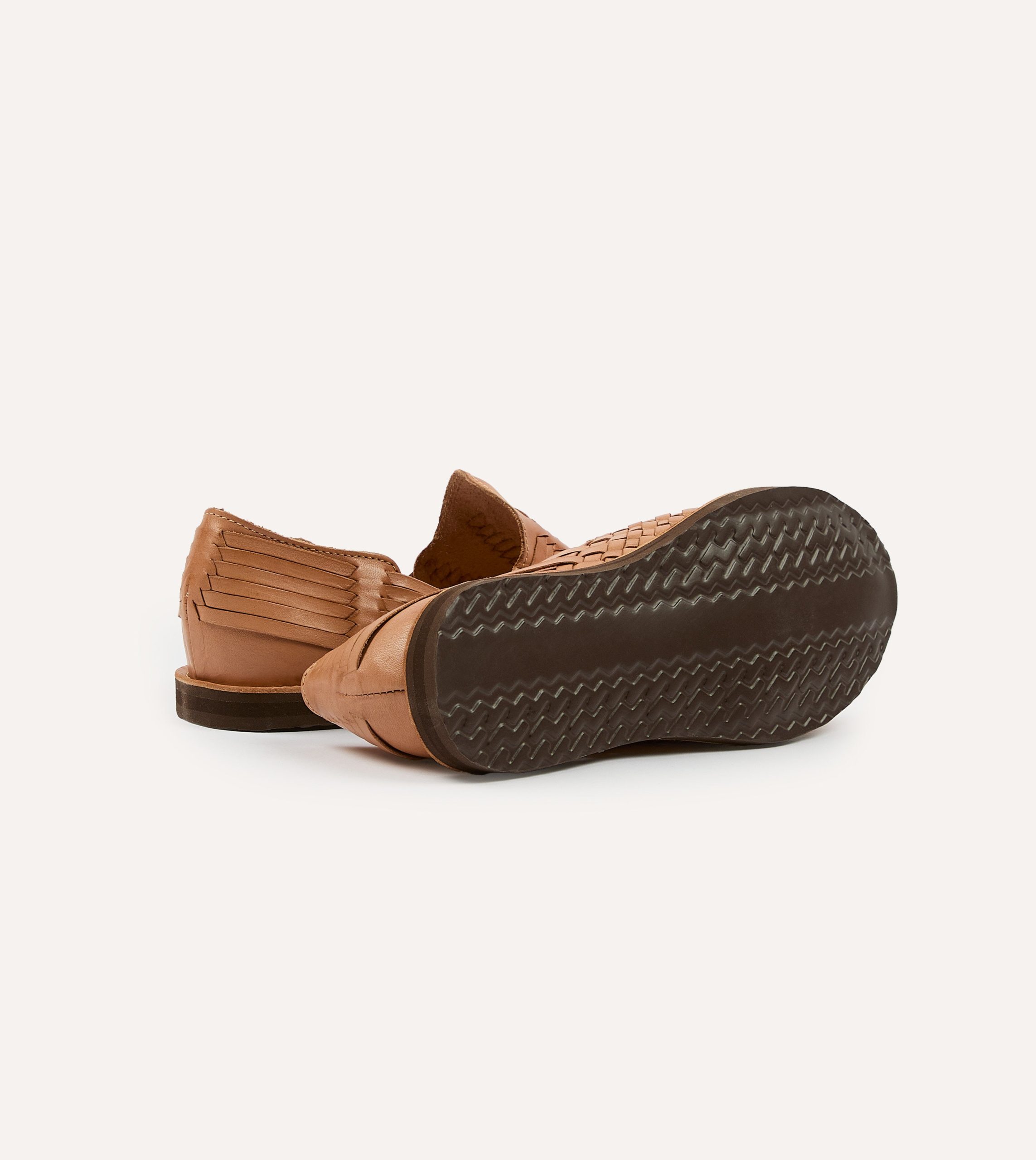 Chamula Tan Cancun Woven Sandal - Image 2