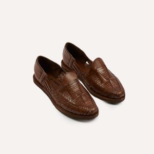 Chamula Brown Cancun Woven Sandal
