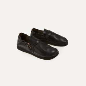 Aurora Shoe Co. Middle English Black Full Grain Leather Shoe