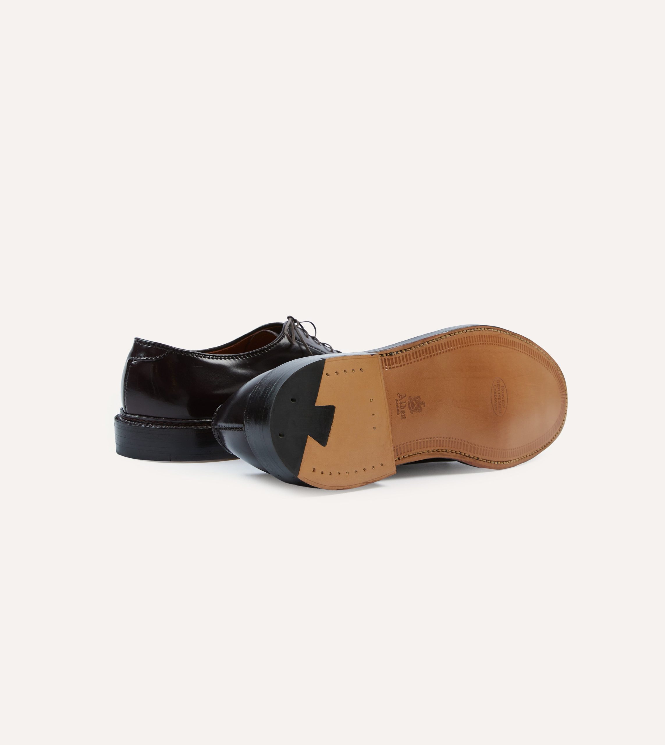 Alden Colour 8 Cordovan Plain Toe Blucher - Image 2