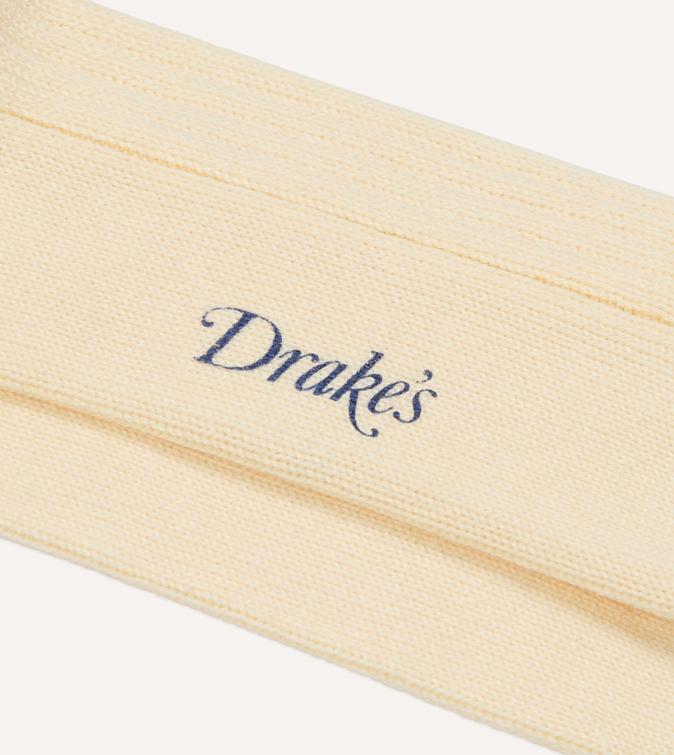 Ecru. Blue and Orange Striped Sport Socks - Image 2