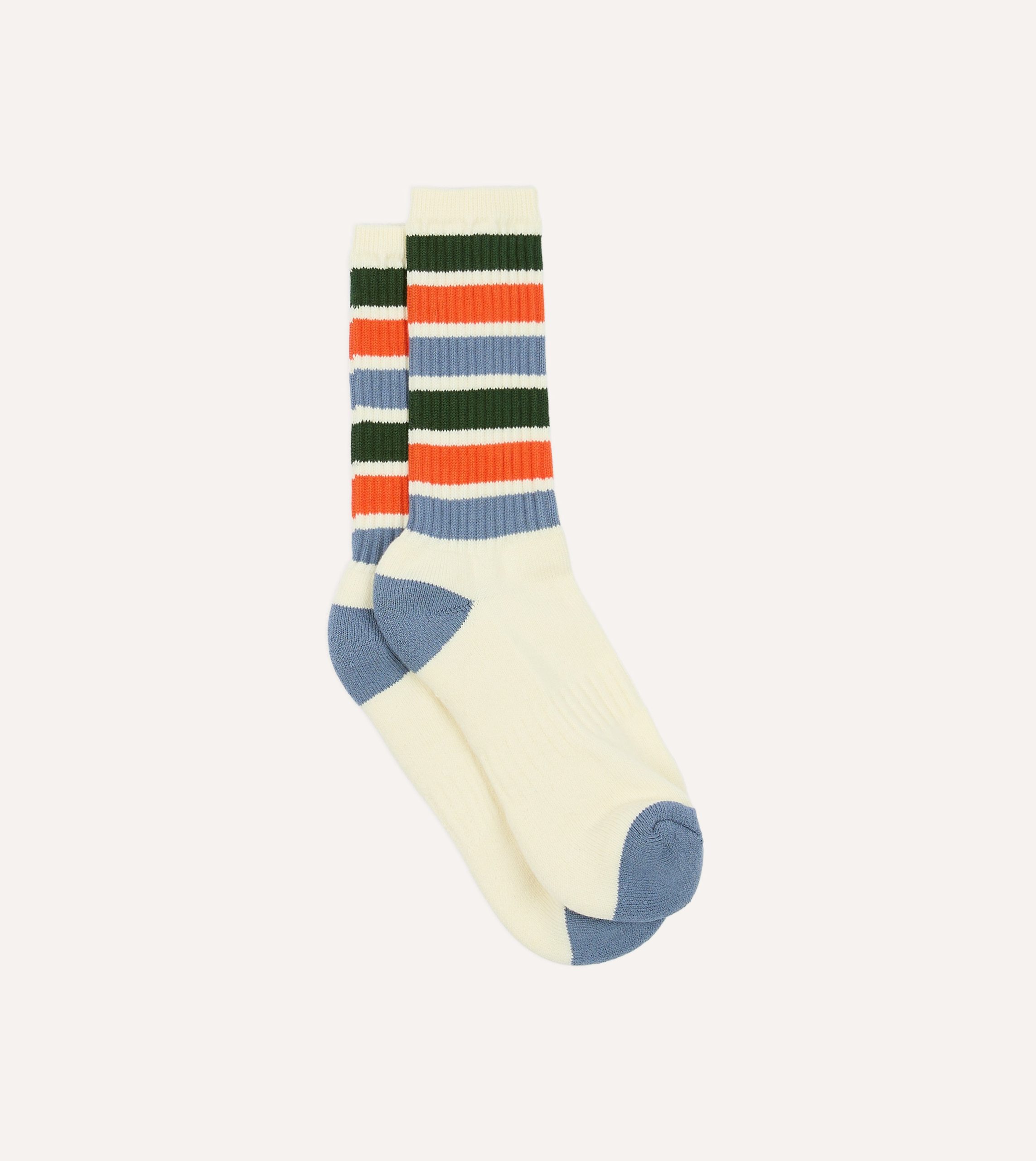 Drake's and New Balance Cotton Sports Sock