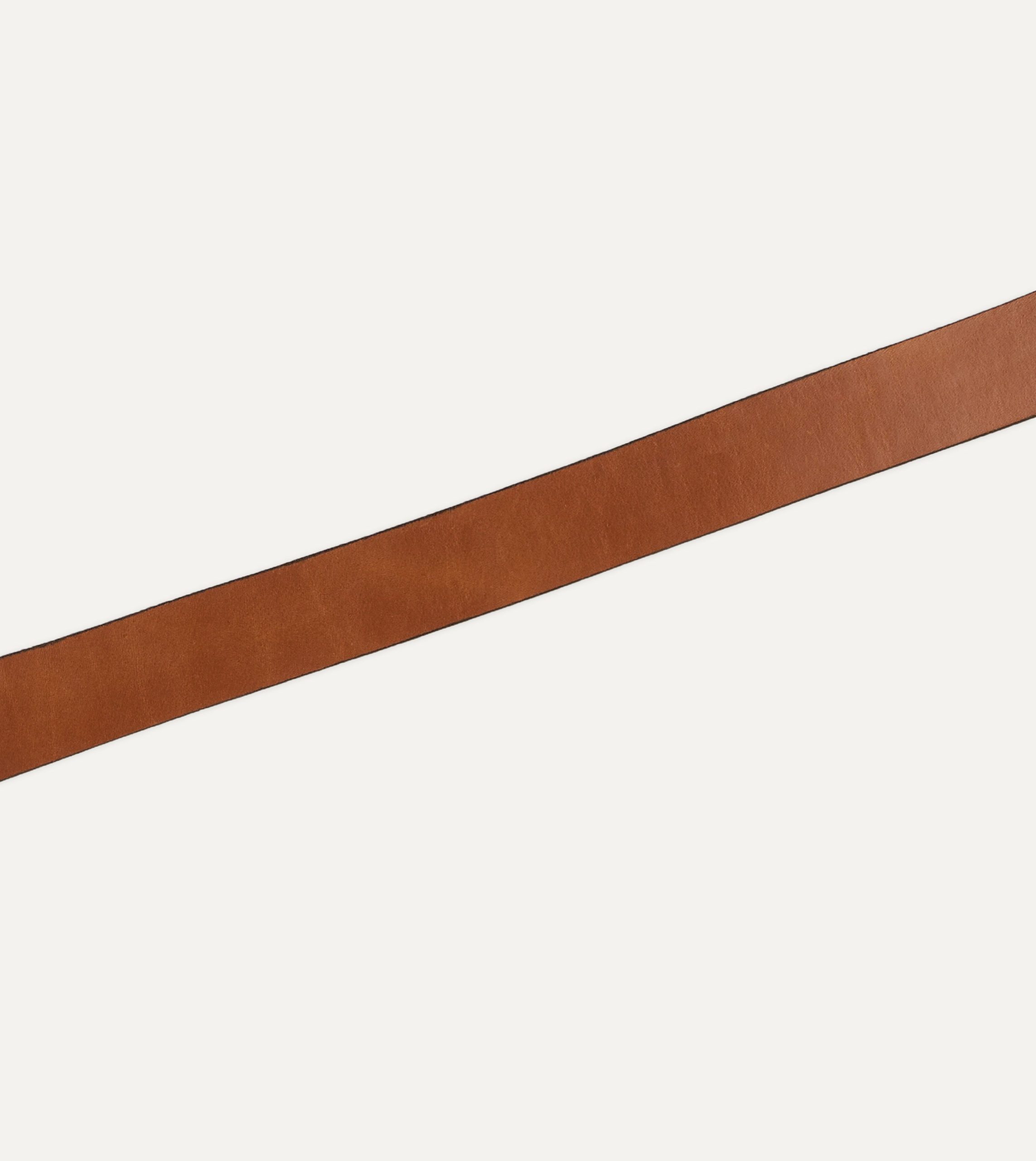 Yuketen Buck Brown Stitched D-Ring Belt - Image 4