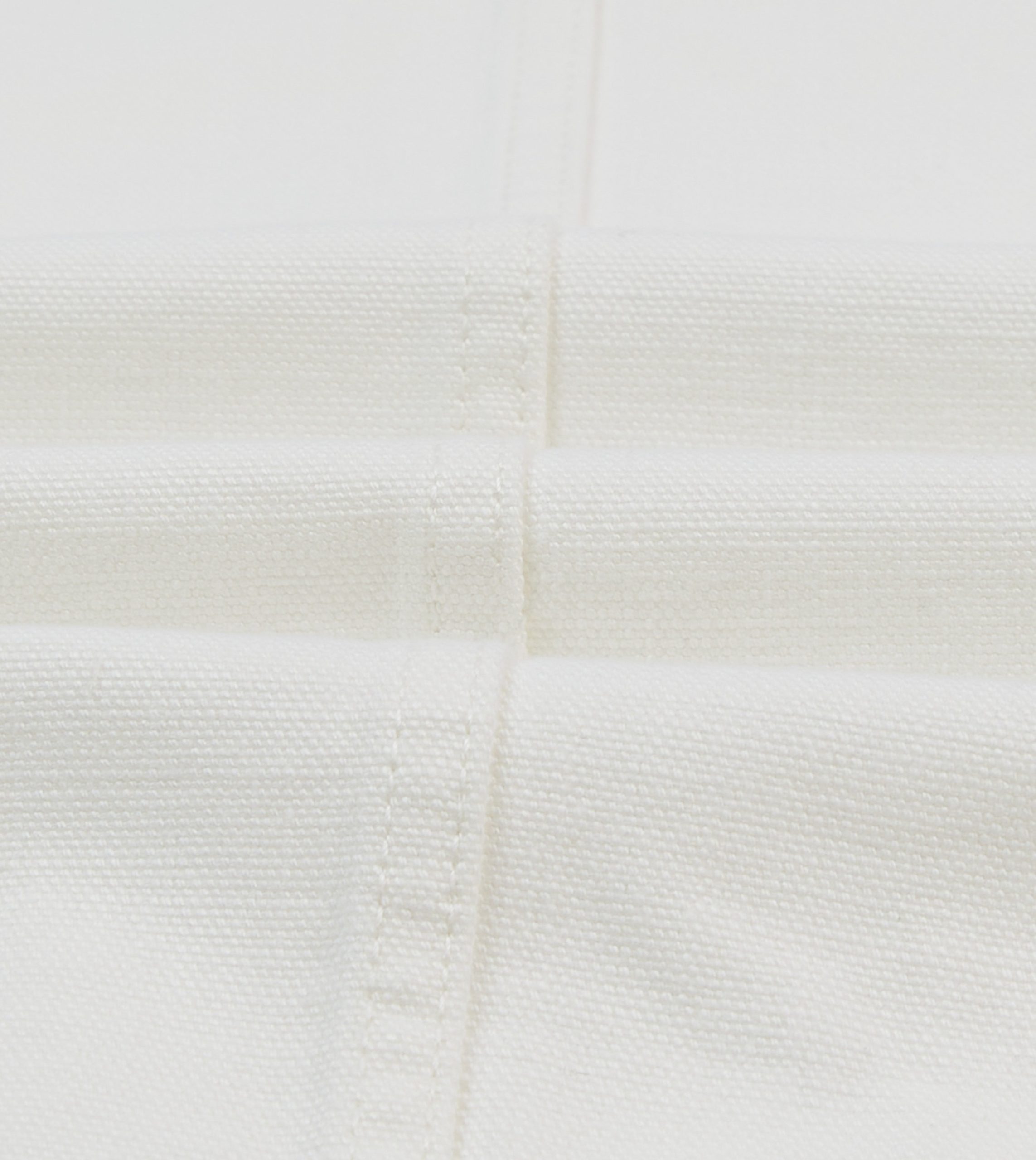 Ecru Cotton Canvas Work Jacket - Image 2