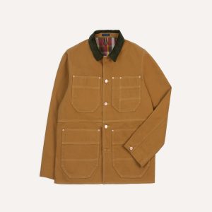 Tobacco Canvas Welder Jacket