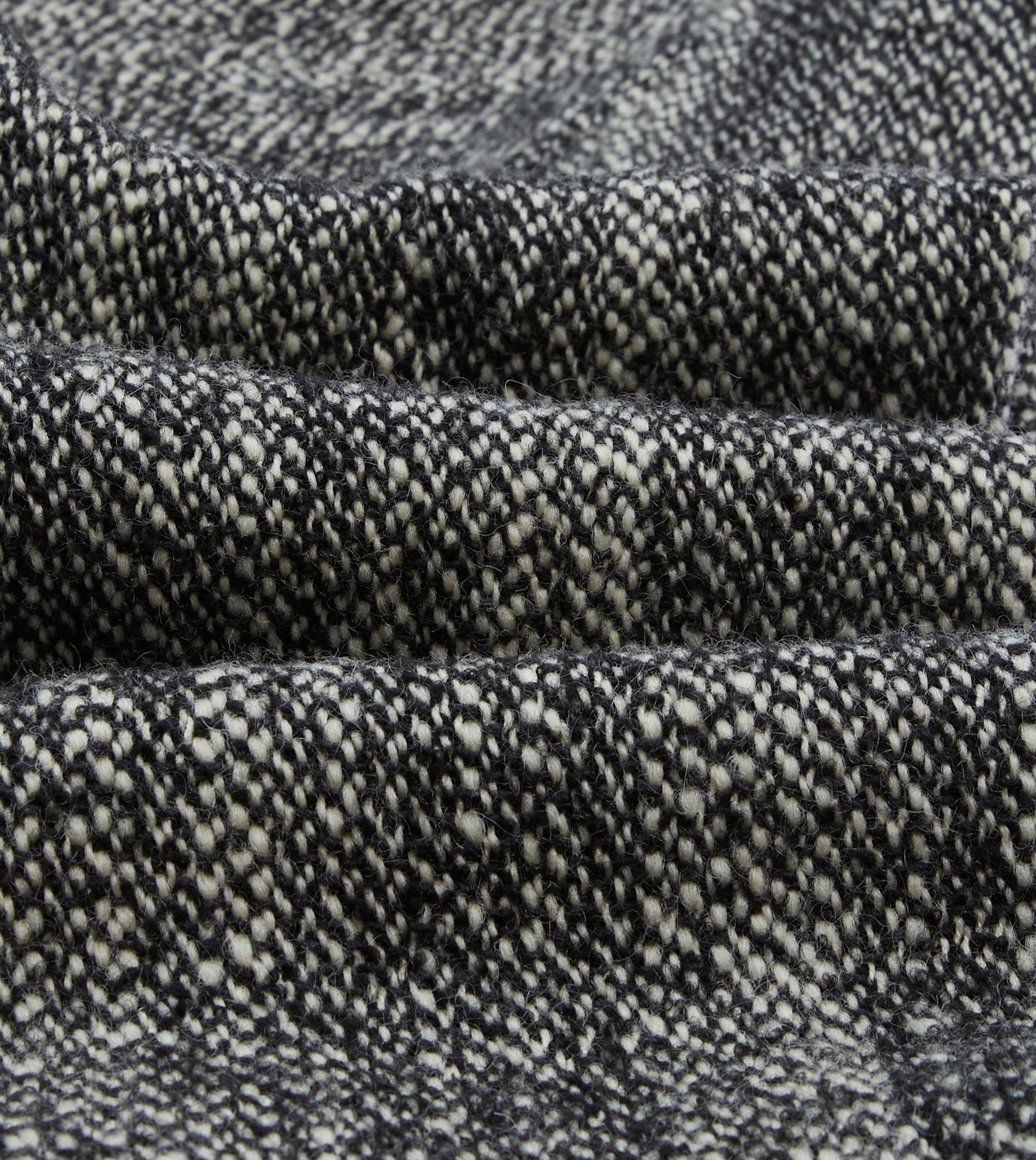 Salt and Pepper Wool Raglan Coat - Image 2