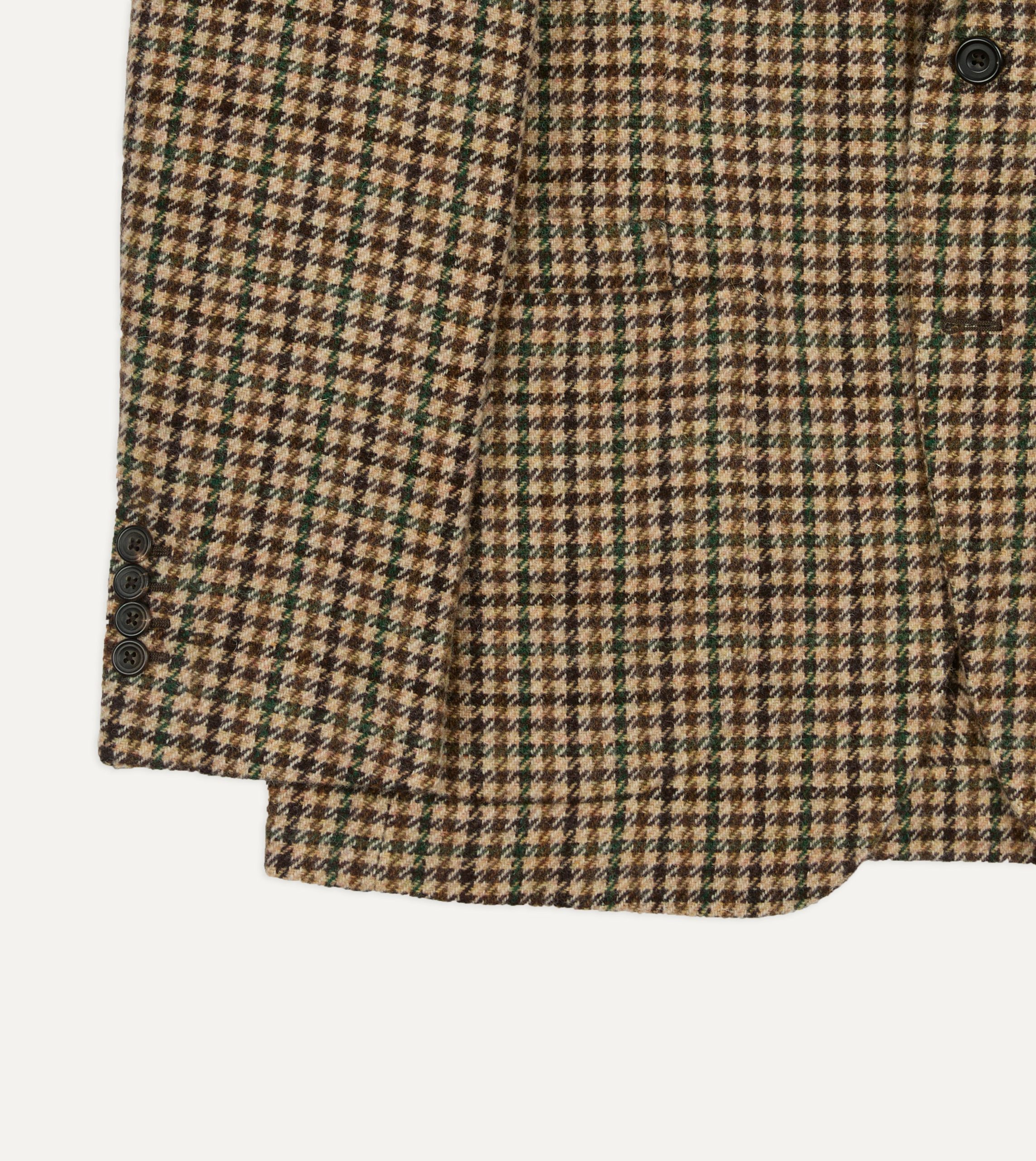 Brown Gun Club Check Tweed Blazer - Image 6