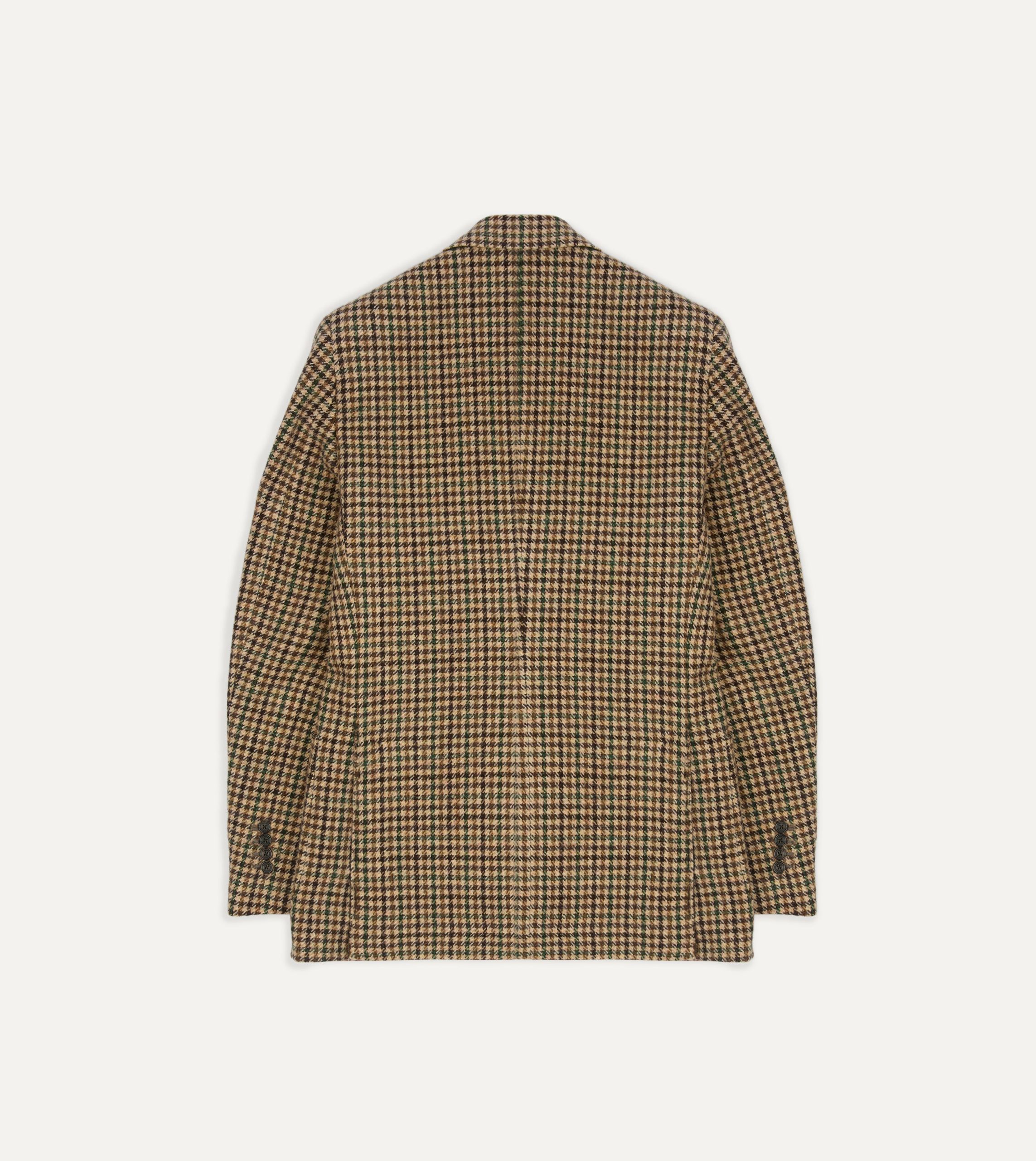 Brown Gun Club Check Tweed Blazer - Image 8