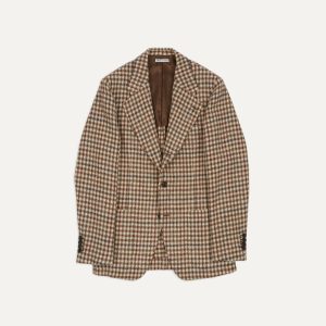 Ecru Gun Club Check Tweed Blazer