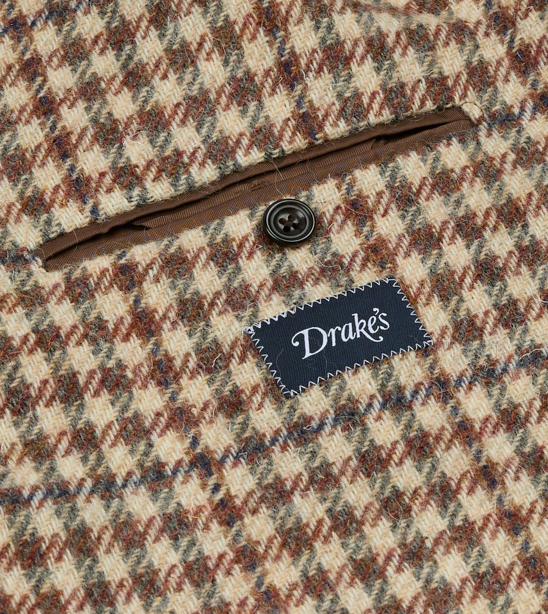 Ecru Gun Club Check Tweed Blazer - Image 7