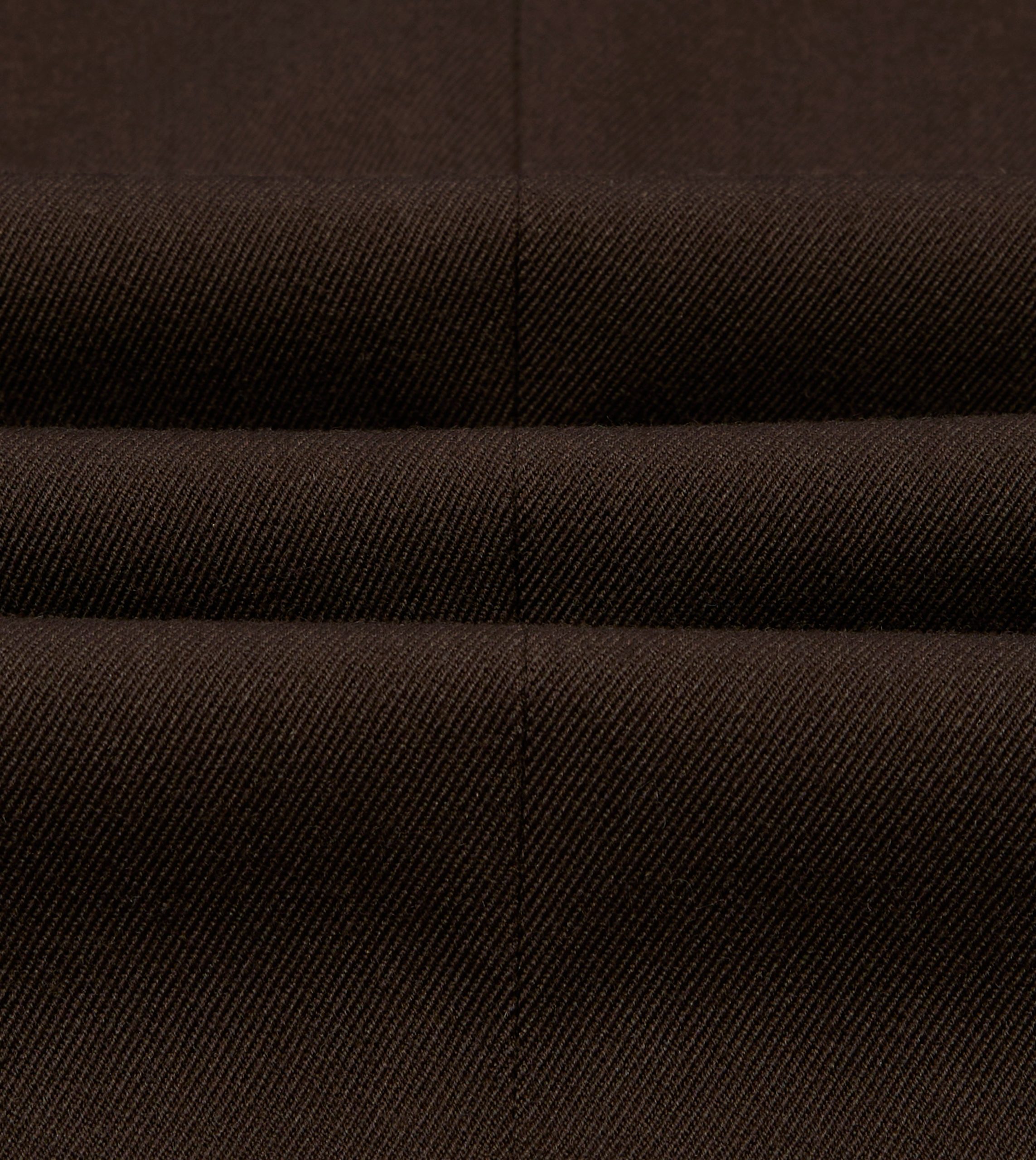 Brown Wool-Cotton Tailored Jacket - Image 2