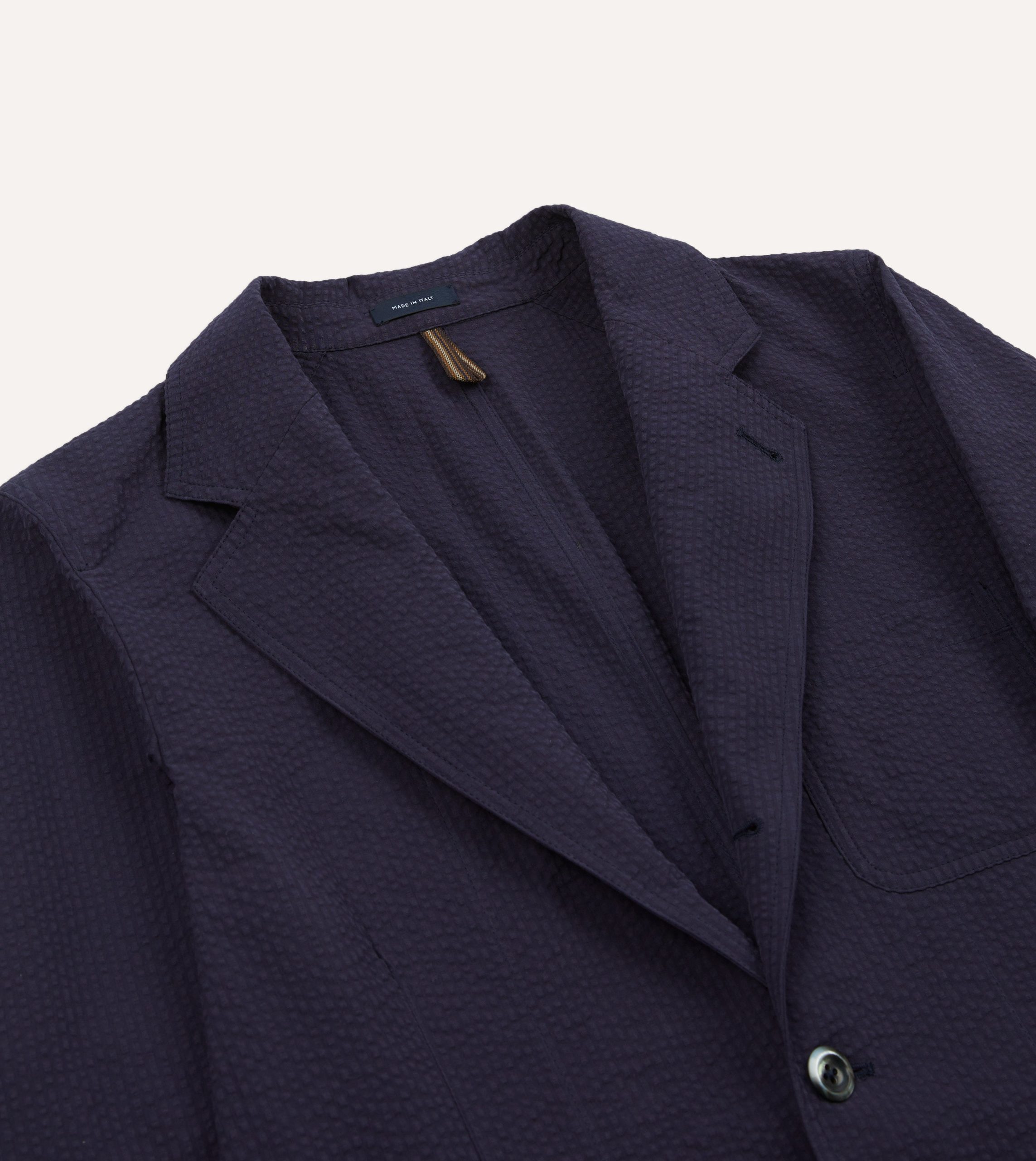 Navy Seersucker Games Blazer Mk. I - Image 3