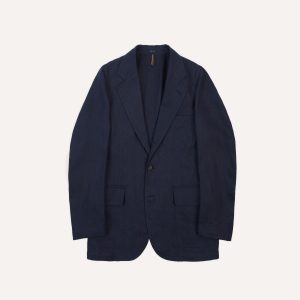 Navy Antique Linen Games Blazer Mk. I