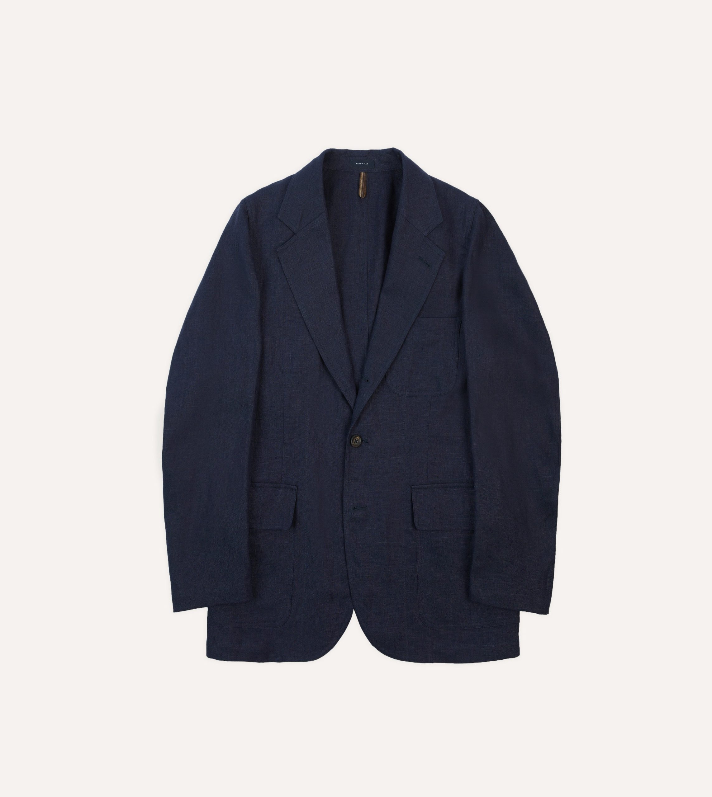 Navy Antique Linen Games Blazer Mk. I