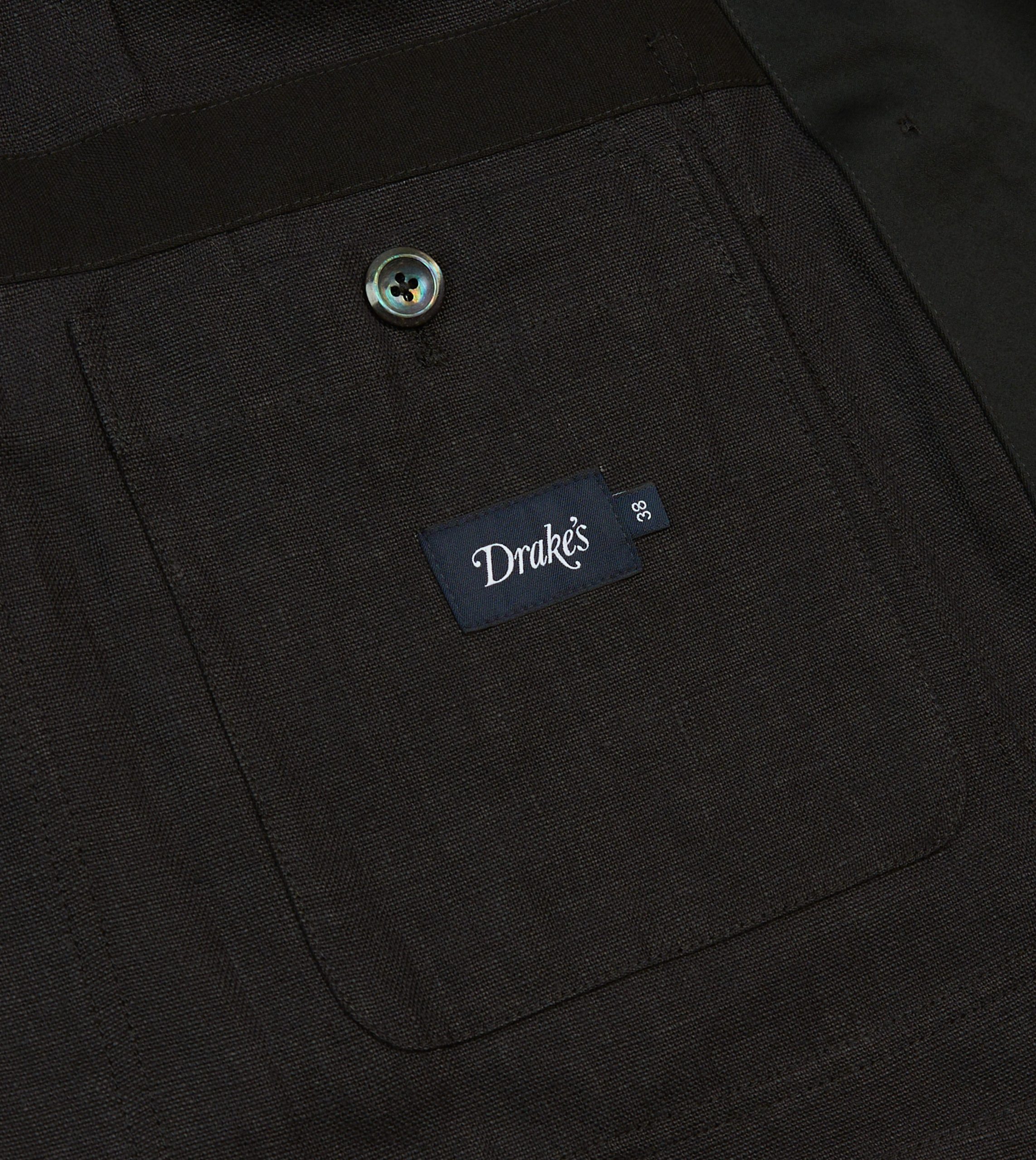 Black Linen Games Mk. V Dinner Jacket - Image 7