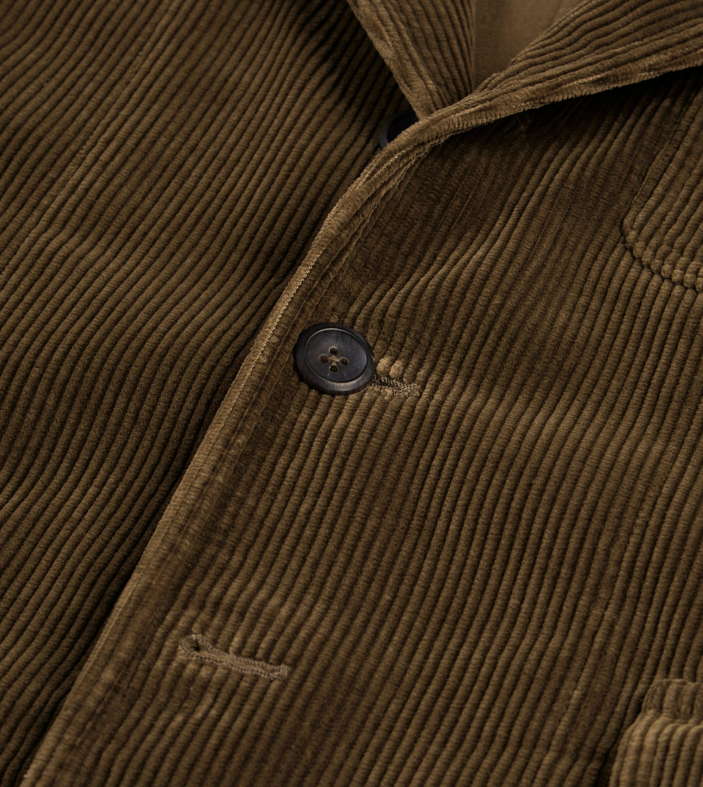Olive Cotton Corduroy Games Blazer Mk. I - Image 3