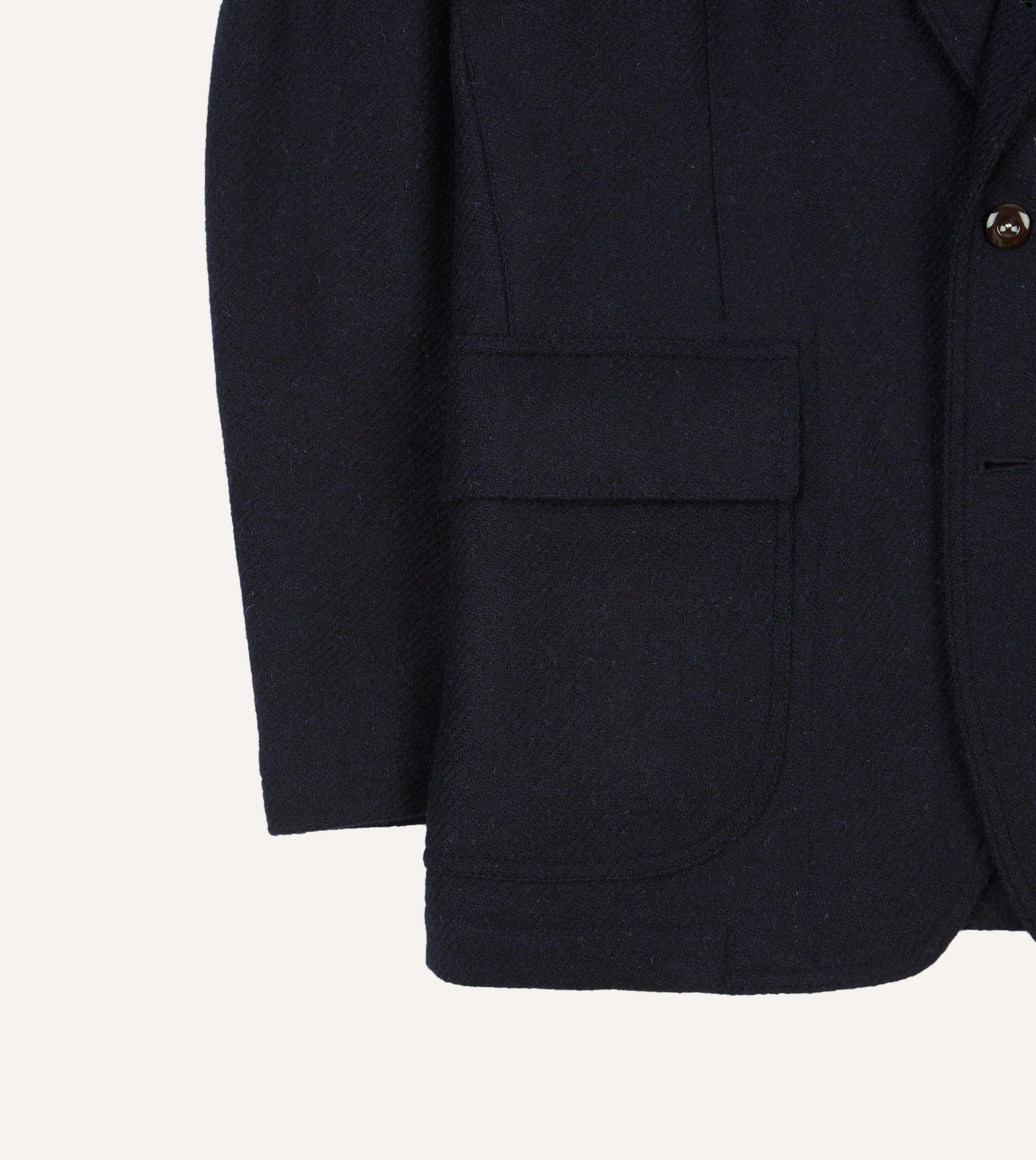 Navy Harris Tweed Games Blazer Mk. VII - Image 7