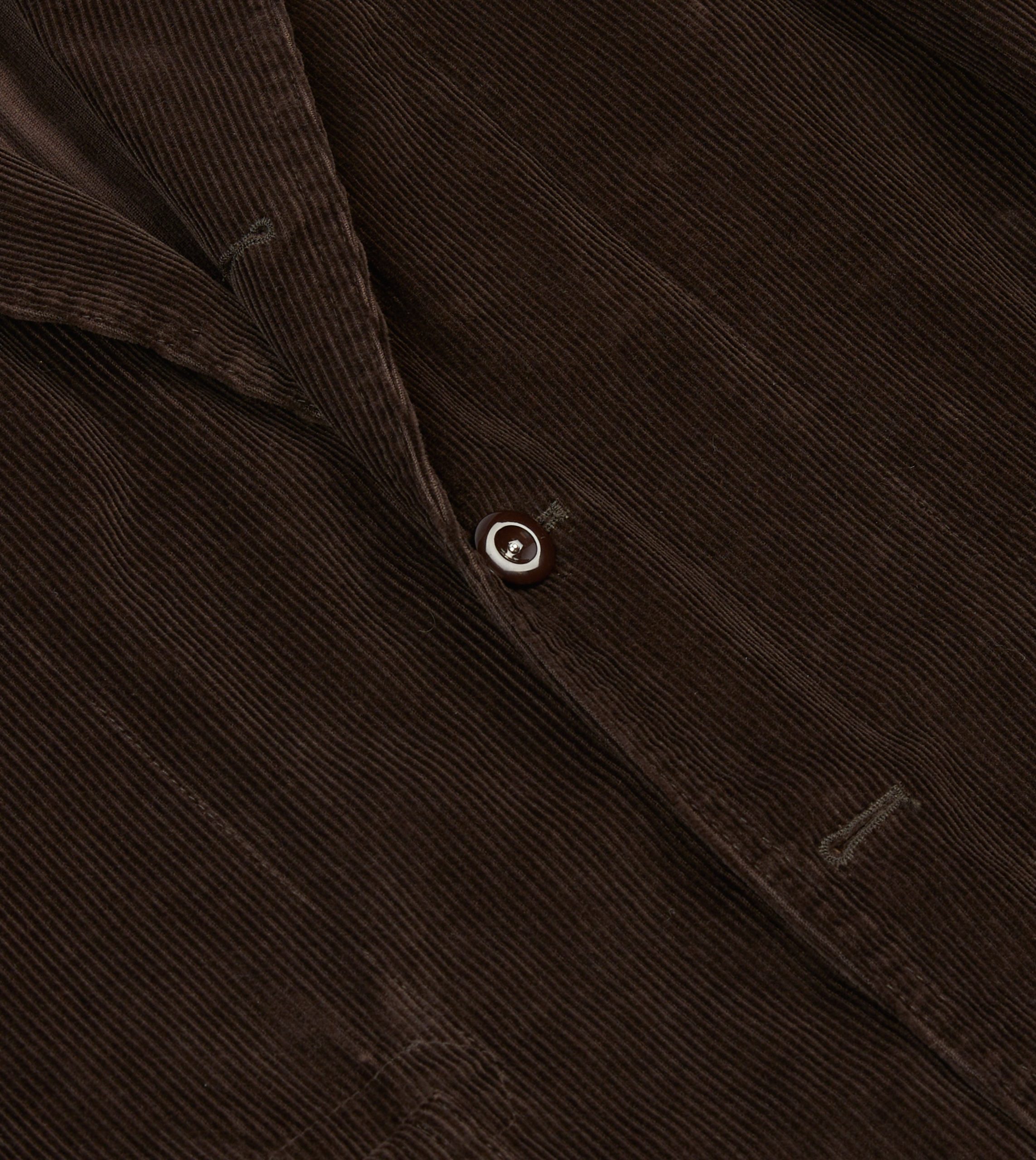 Brown Cotton Corduroy Field Games Blazer - Image 6