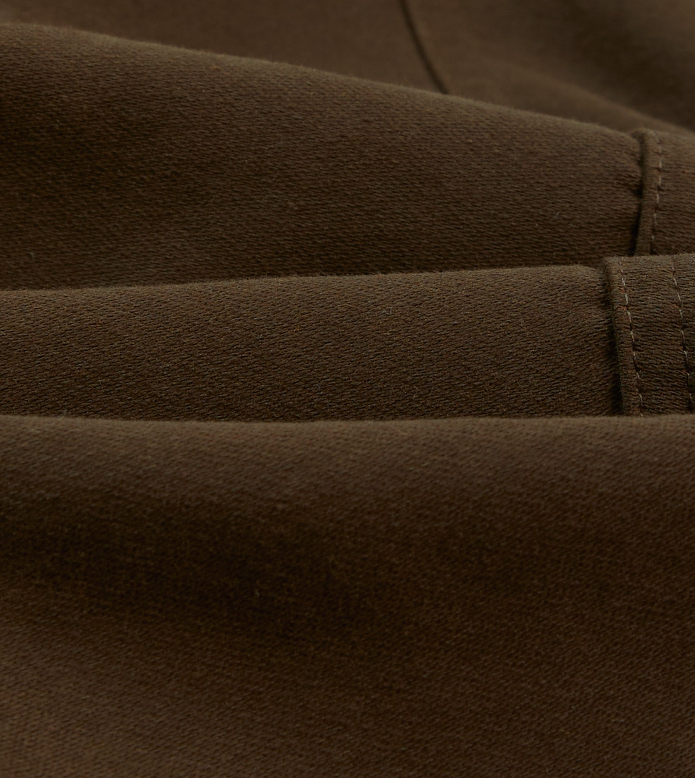 Brown Cotton Twill Western Games Blazer - Image 2