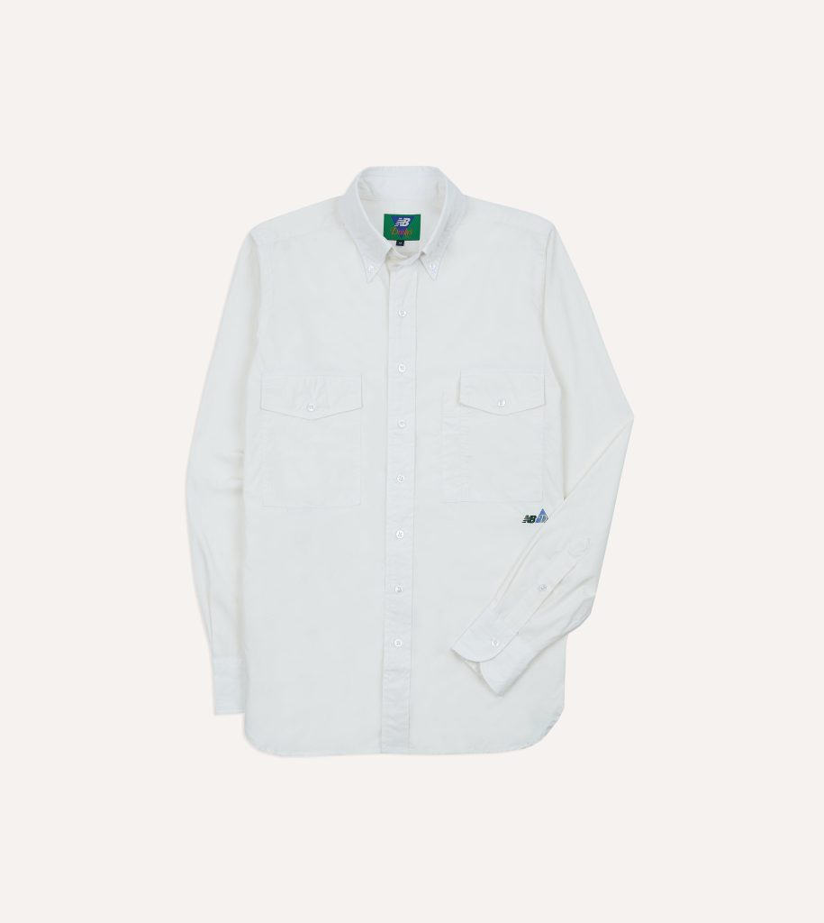 Drake's and New Balance Poplin Hiking Shirt
