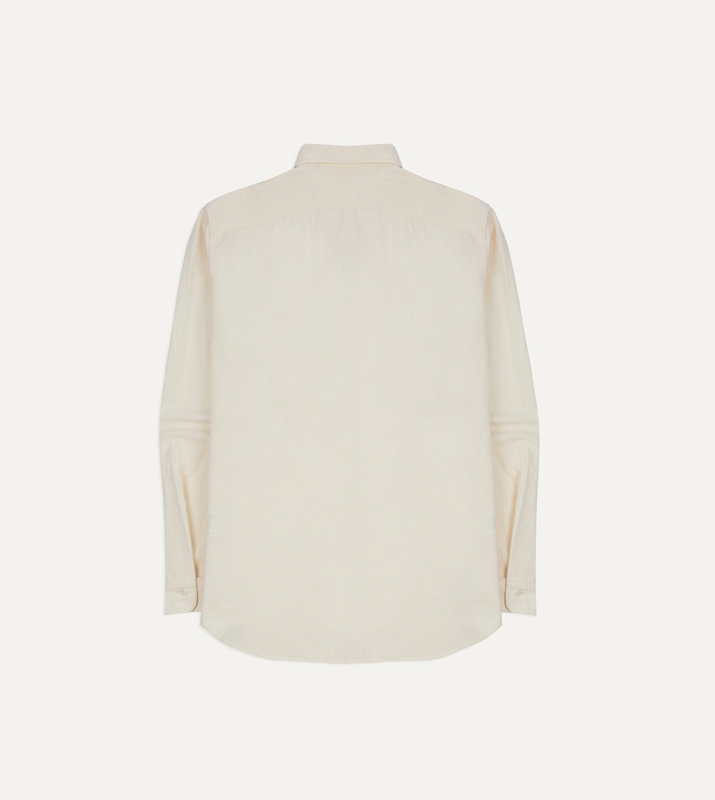 Big Yank '1935' Ecru Chambray Shirt - Image 6