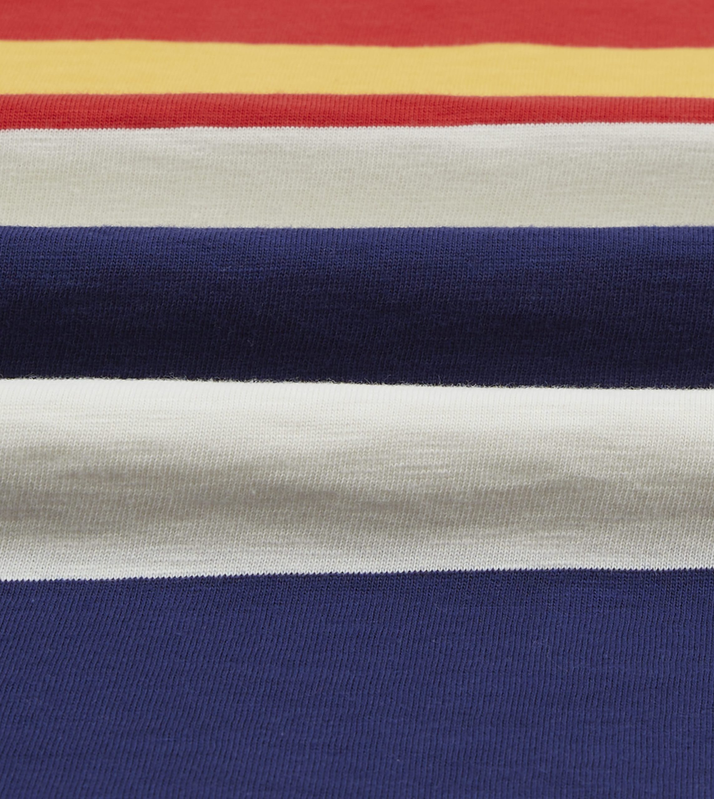 Multi Stripe Flamé Cotton Rugby Shirt - Image 2