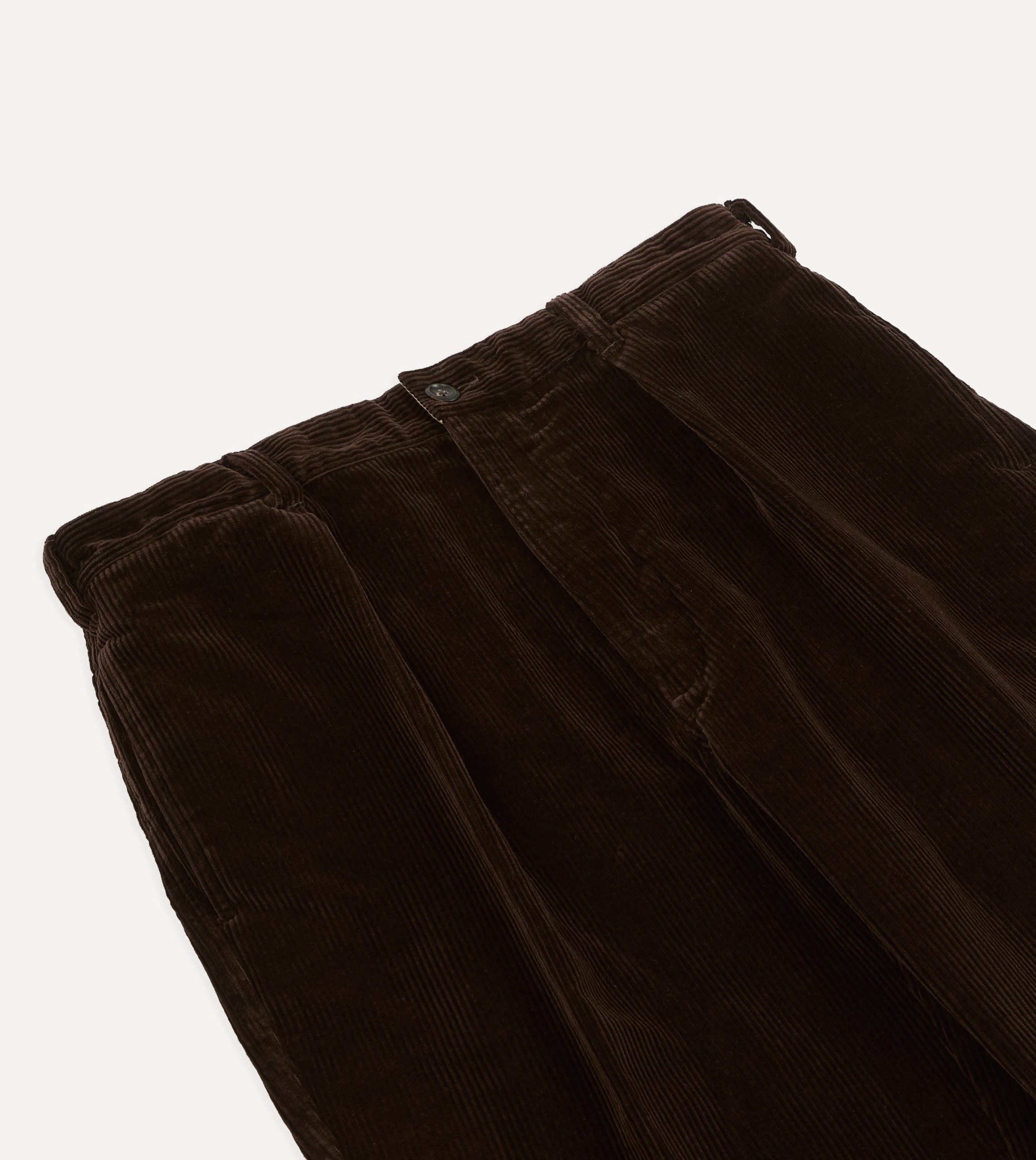 Shoyoroll by Drake's Corduroy Games Trousers - Image 4