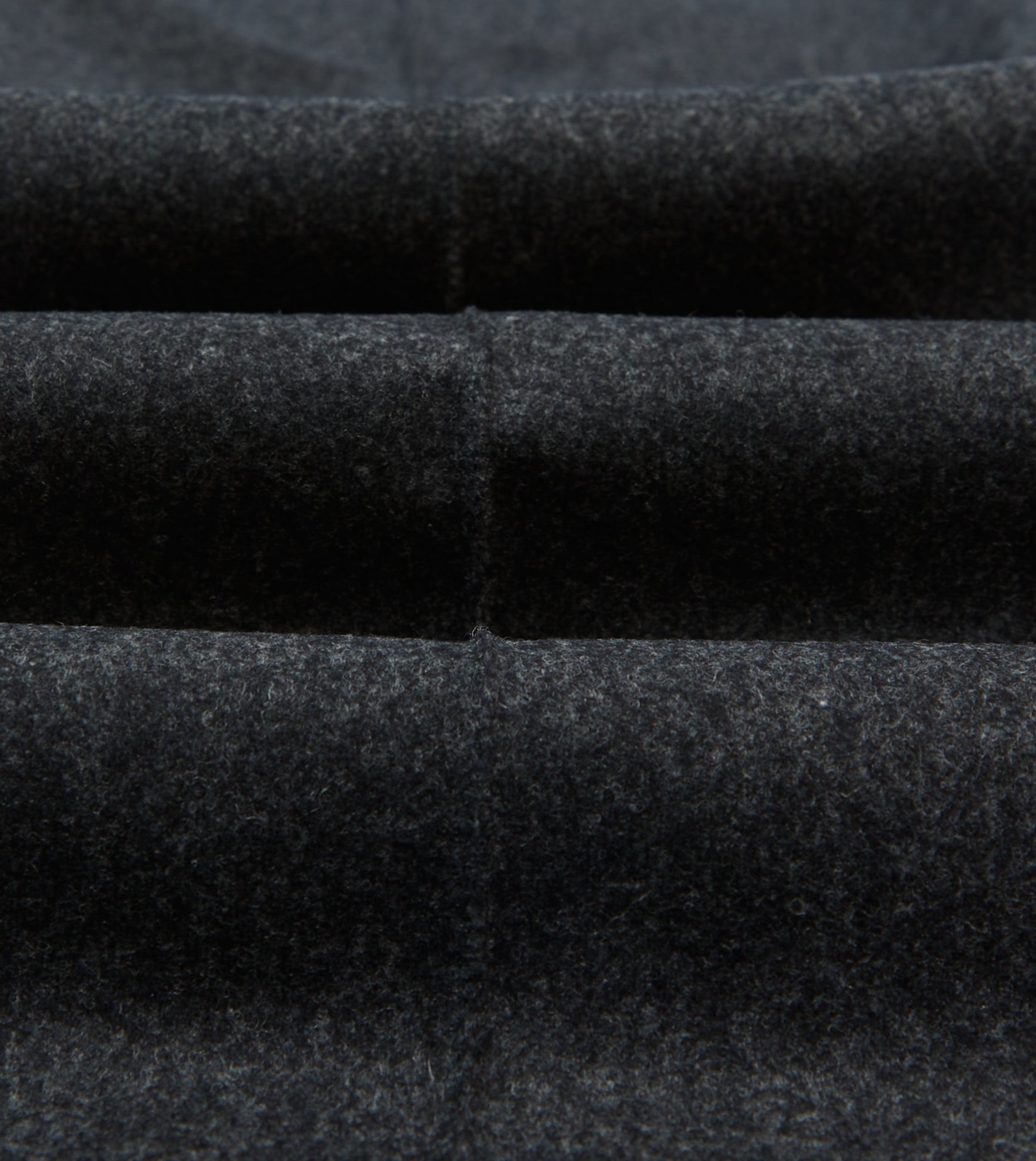 Grey Wool Flannel Single Pleat Trouser - Image 2