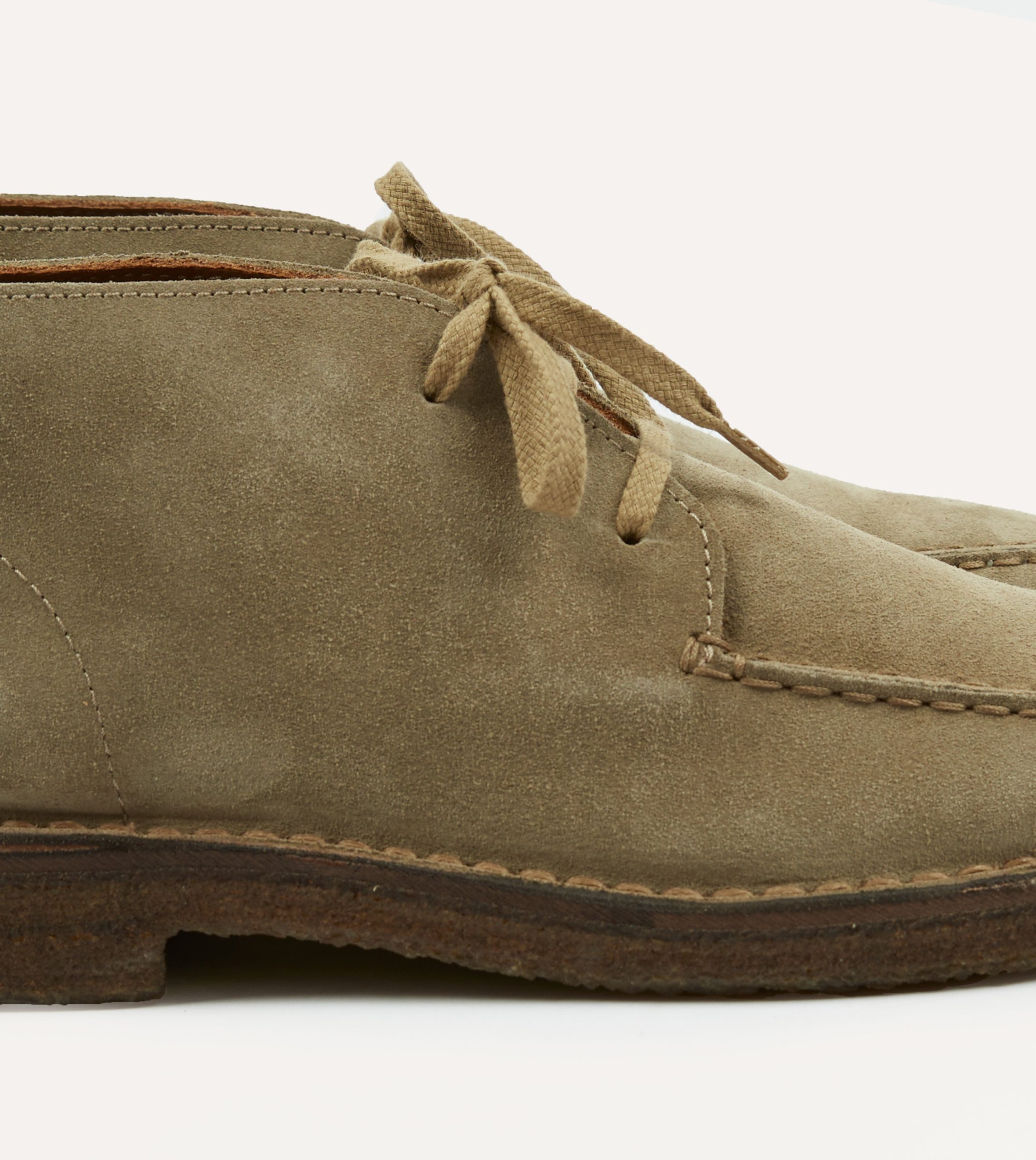 Crosby Moc-Toe Chukka Boot Sand Suede - Image 3