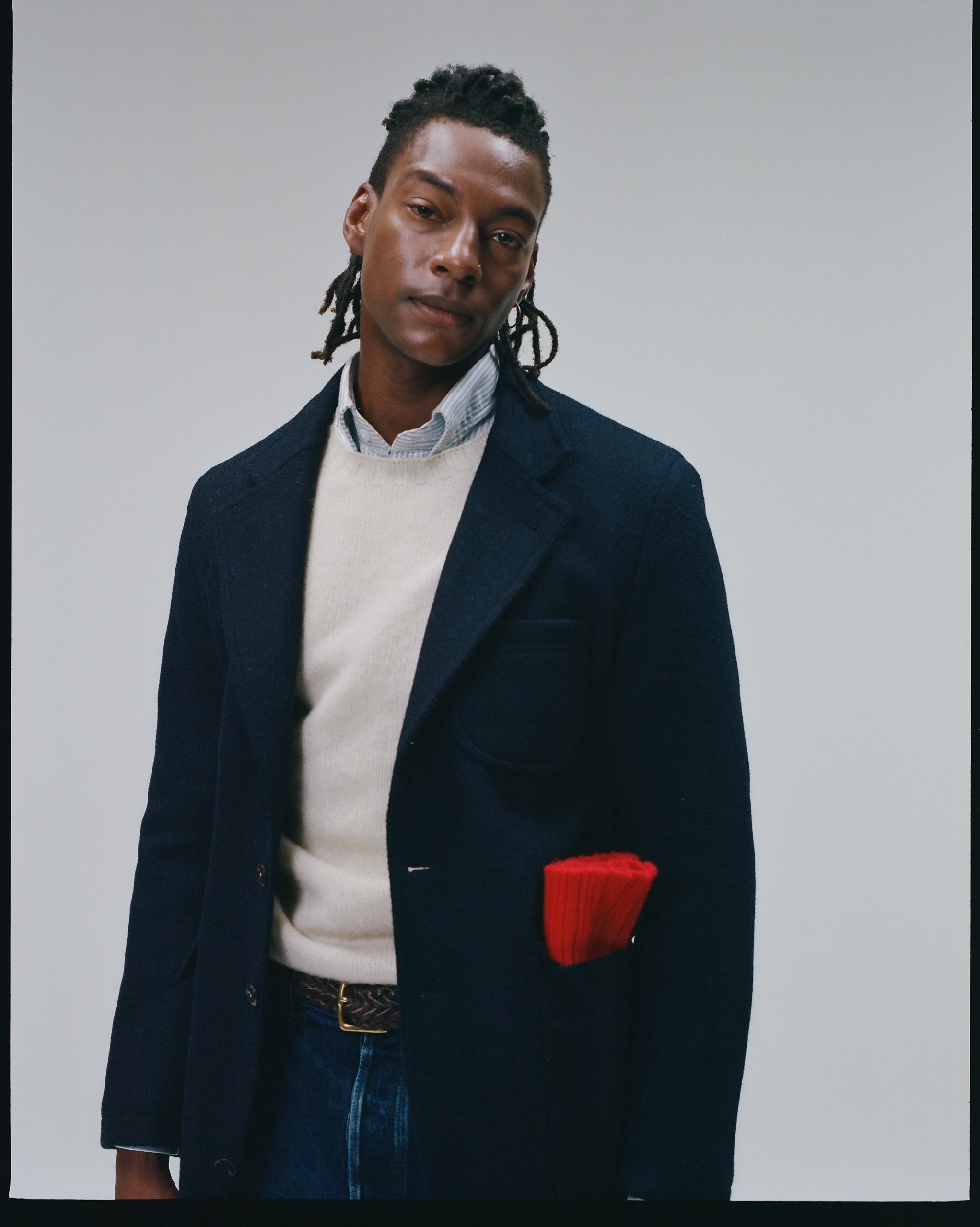 Navy Harris Tweed Games Blazer Mk. VII - Image 12